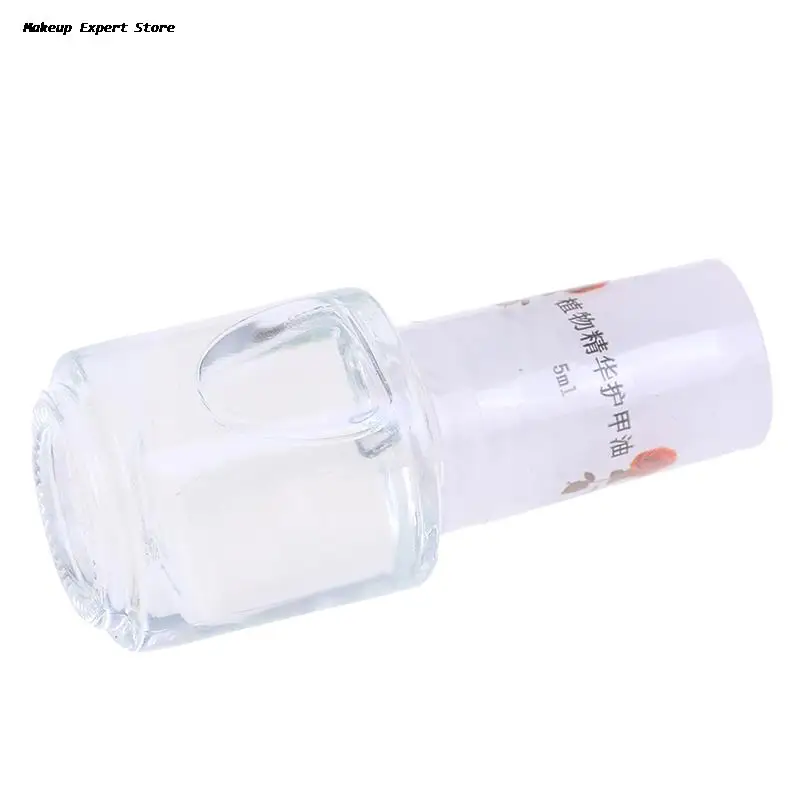 1Pc Health Transparent Top Coat Clear 5ml Enhance Glitter Nail Polish Art Tips DIY Decorations nail | Красота и здоровье