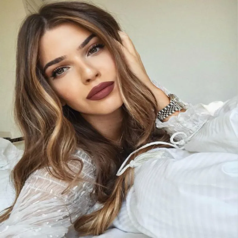 BEAUDIVA предварительно окрашенные человеческие волосы P4/27 объемная волна 3 пряди не Реми бразильские волнистые волосы 95 г