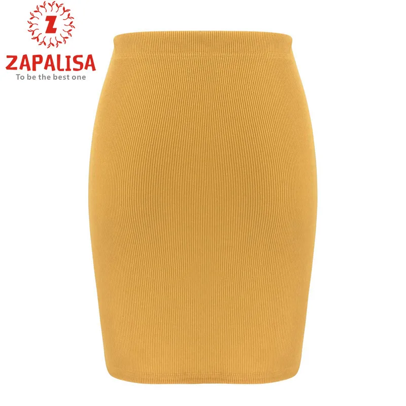 

Sexy Slim Hips Mini Women Skirts for Casual Office Lady Solid Color Elegant Summer/Autumn Short Skirts