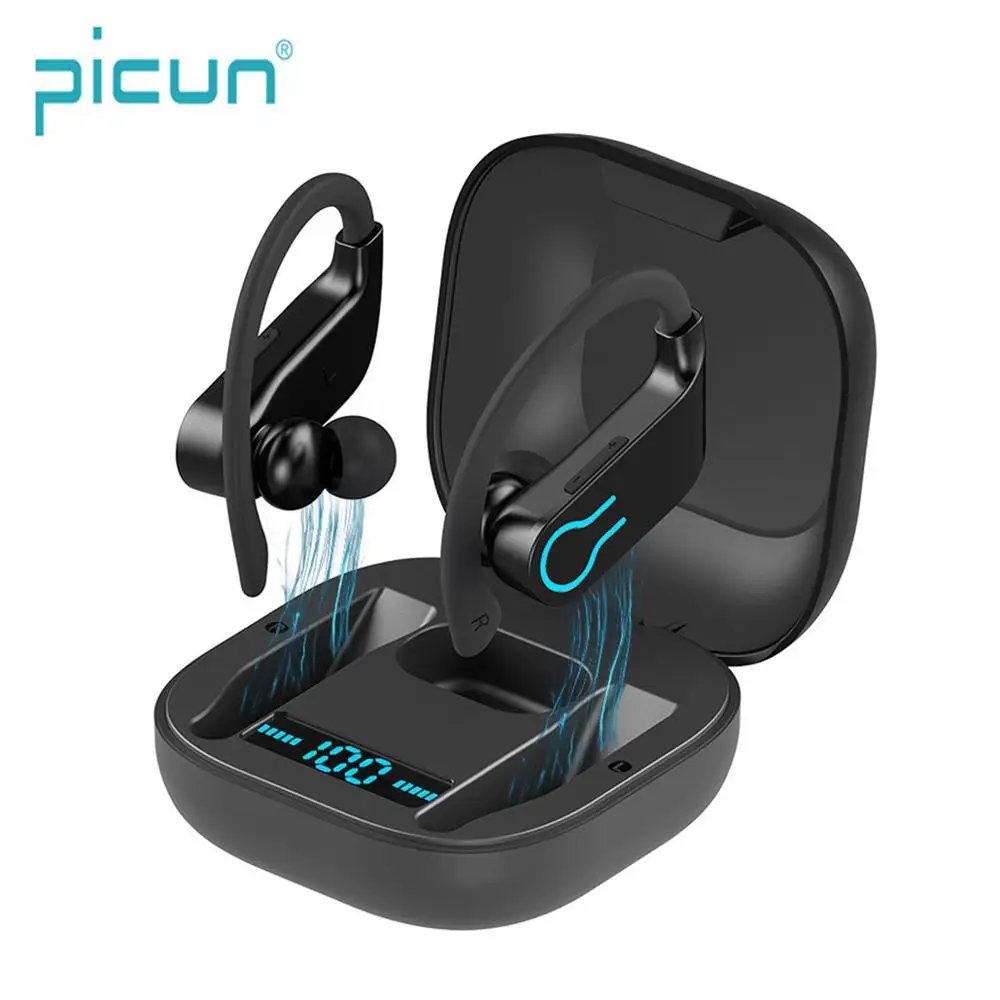 Picun W7 настоящие беспроводные наушники TWS Bluetooth 5 0 с зарядным устройством