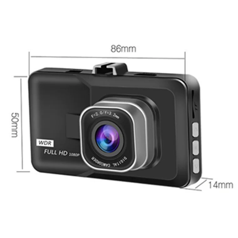 H20 Dash cam 3 дюймов Экран 1080P HD Видеорегистраторы для автомобилей Регистраторы