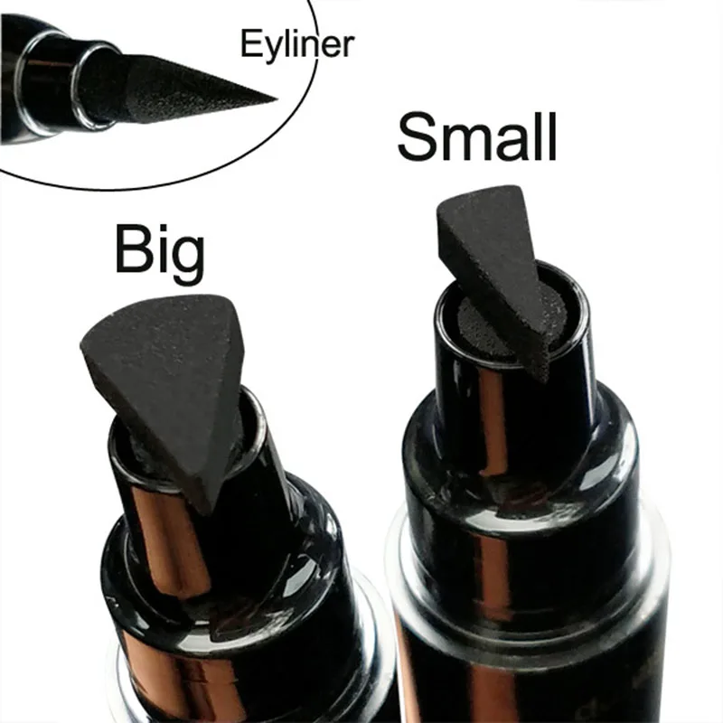 Liquid Eyeliner Stamp Marker Pen Waterproof Long Lasting Double-ended Cosmetic Makeup Eye Liner |