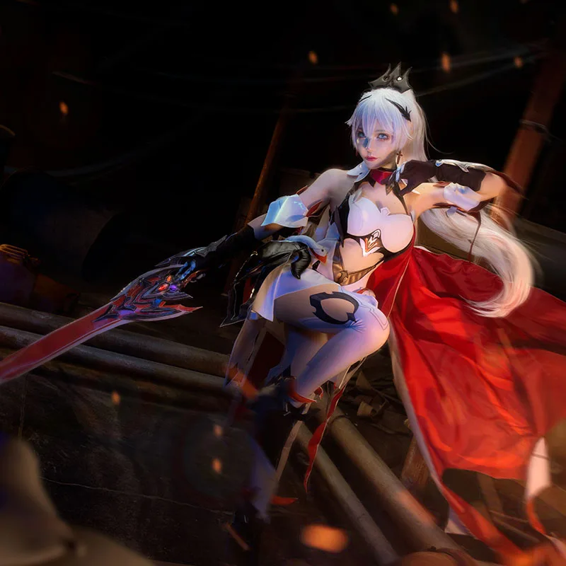 Косплей-костюм COSMART для игры Honkai Impact 3 киана каслана боевой костюм женская форма