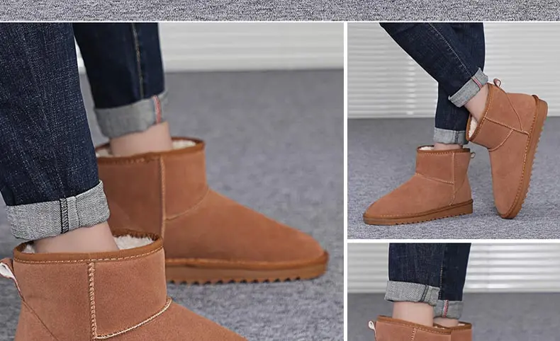 Мужские зимние ботинки; Botas De Nieve Bota Neve; зимние ботинки; Kar Botu Botines Hombre; Мужская обувь; ботинки с высоким берцем; ботильоны унисекс