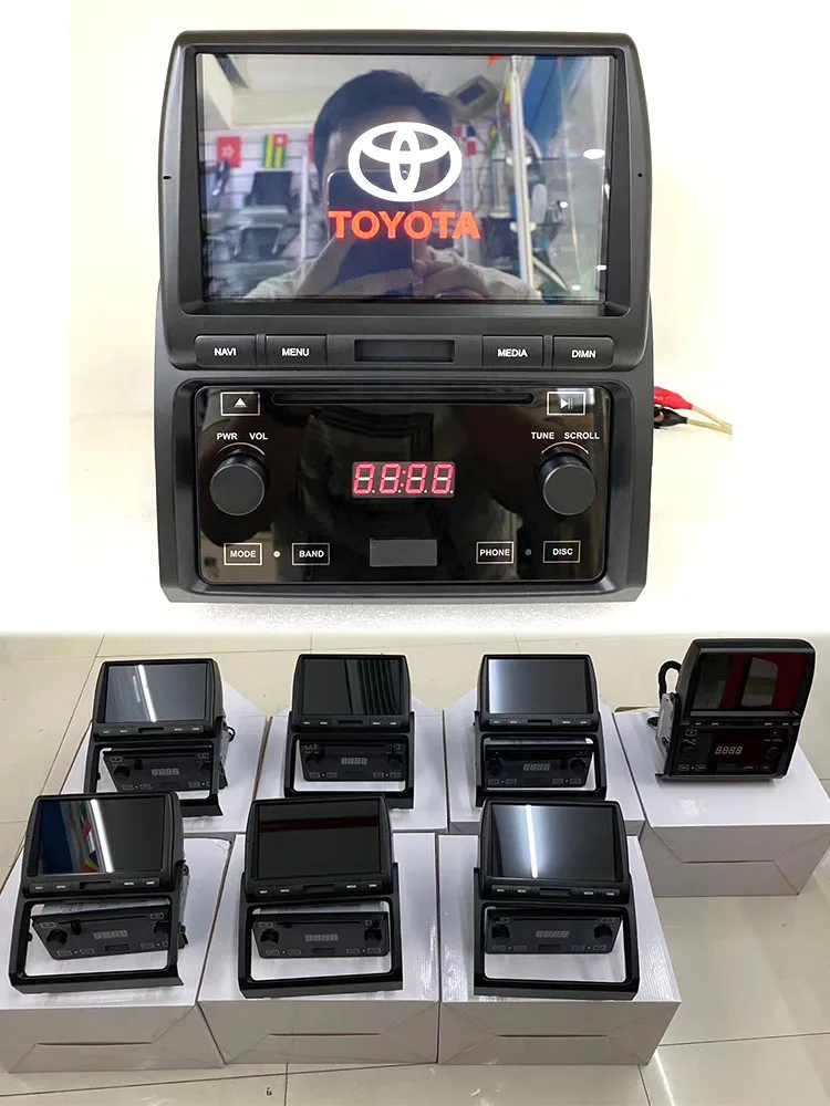 

For Toyota Land Cruiser Prado J70 LC70 LC71 LC75 LC76 Car Stereo Whit DVD CD Screen Audio Navigation GPS Navi Radio CarPlay