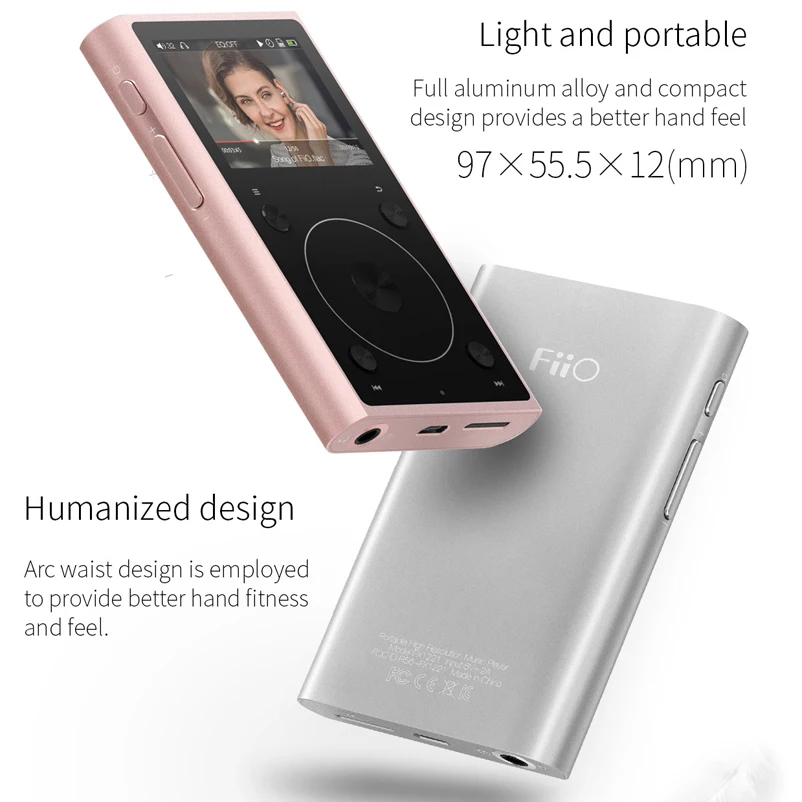 FIIO X1II X1 II 2nd gen 192 кГц/32 бит Hi Res двойной режим Bluetooth 4 0 портативный музыкальный плеер