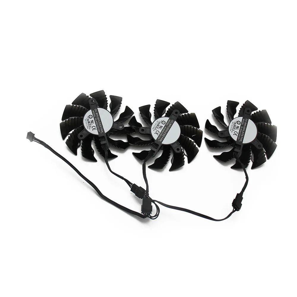87 мм PLA09215S12H 0.55A RTX 2070 2080 SUPER Ti для Gigabyte 2070SUPER RTX2080 RTX2080Ti вентиляторы графической