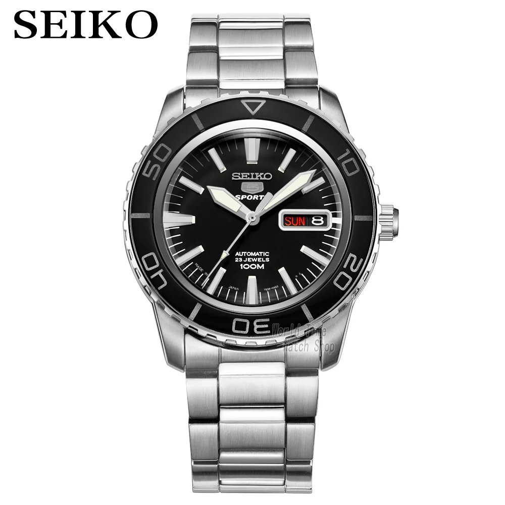 Часы seiko мужские с автоподзаводом брендовые Роскошные спортивные