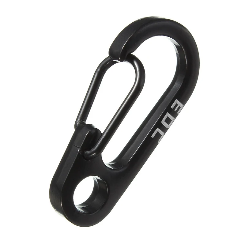 

Hot-sale EDC Gear Mini Carabiner EDC Gear Snap Spring Clips Hook Outdoor Survival Keychain Pocket Hiking Climbing Tool