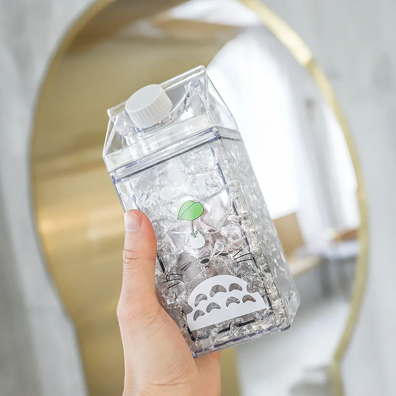 Бутылки для воды чашки молока кофе милая коробочка чайник 400 мл бутылка с