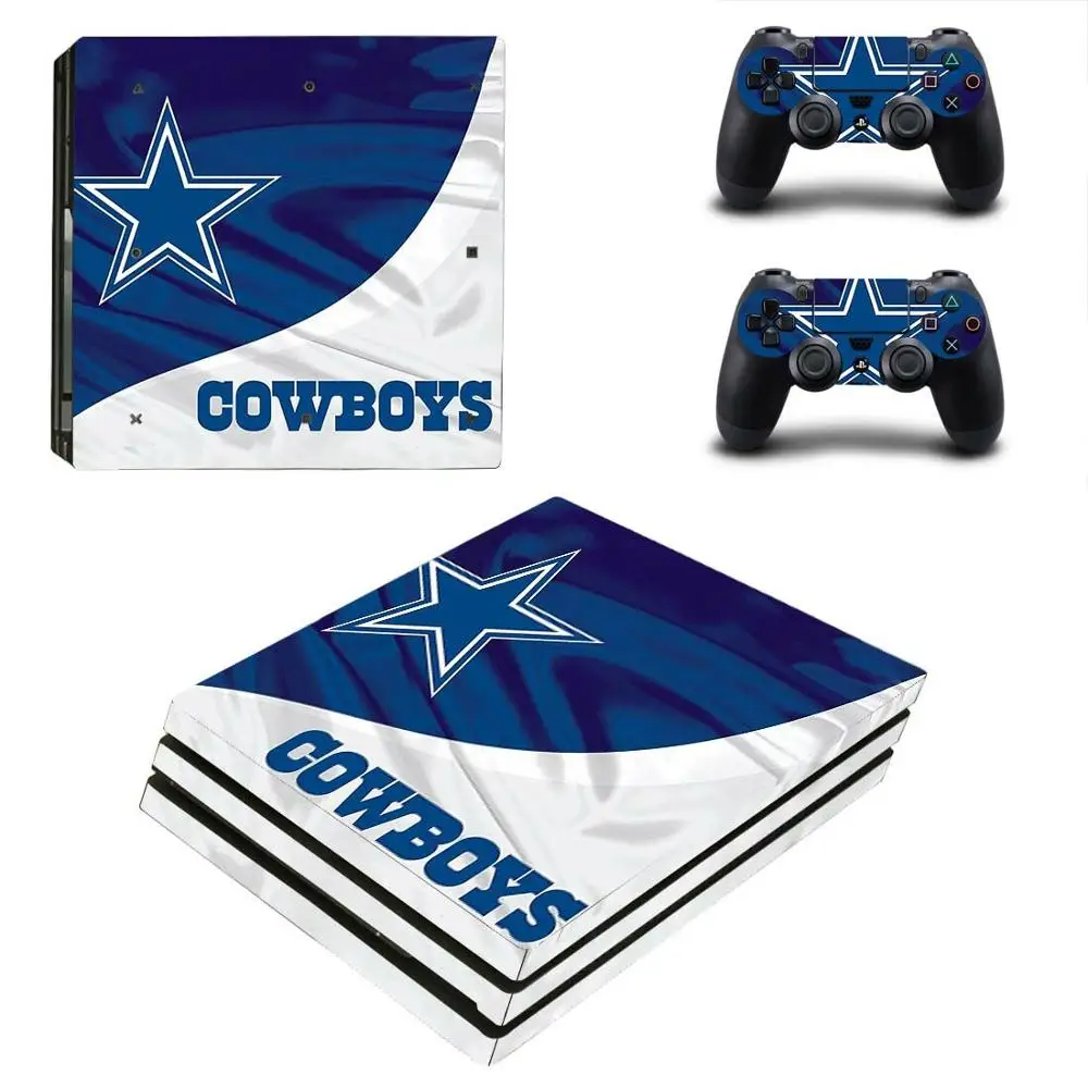 PS4 Pro Dallas Cowboys sticker s PS 4 Play station стикер кожи Pegatinas для playstation консоль и контроллер |