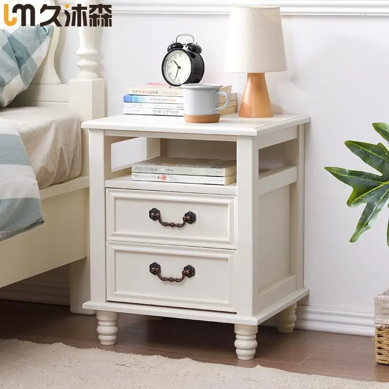 Сплошная деревянная прикроватная настольная лампа Европейский и американский