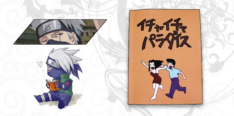 A Японский аниме персонаж аниме Наруто Какаши Хатаке Jiraiya Косплей Книга записная книжка Lcha pardaisu канцелярские принадлежности подарок - Цвет: A