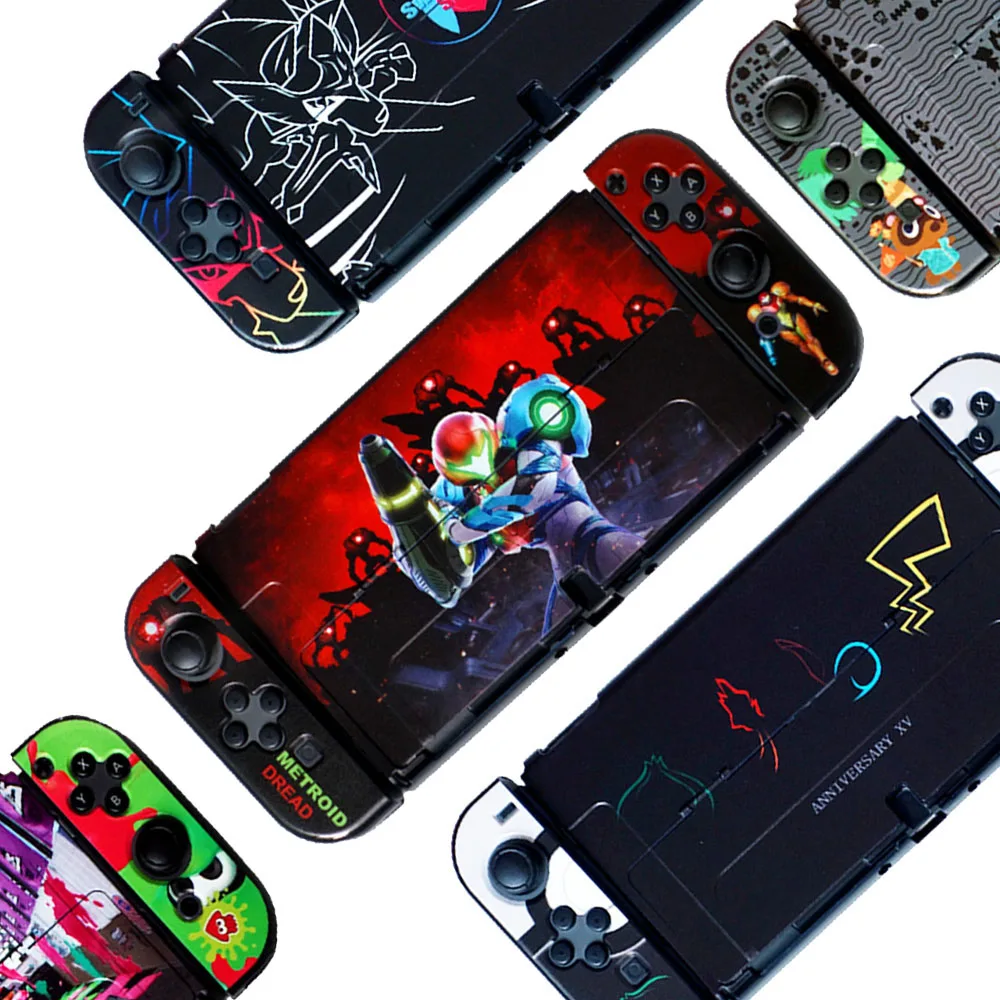 Защитный чехол для Nintendo Switch Жесткий Чехол консоли JoyCon OLED PC Limited Edition аксессуары |