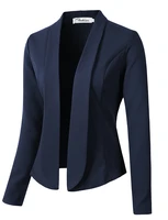 zogaa 2021 new suit womens fashion long sleeve cardigan jacket solid color lapel slim womens top cotton blazer s xxl