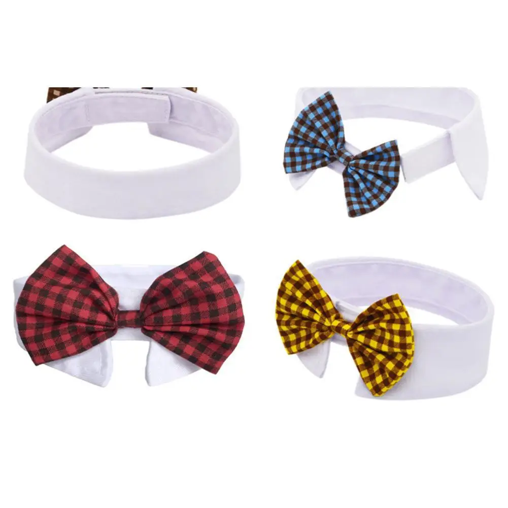 

Pet Bow Tie Universal Dog Cat Grooming Accessories Cotton Collar Tie