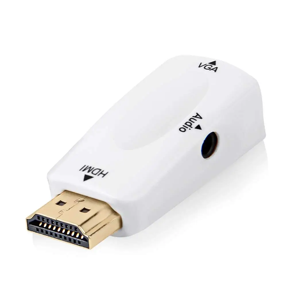 Конвертер Hannord HDMI в VGA адаптер Папа мама с аудио| |