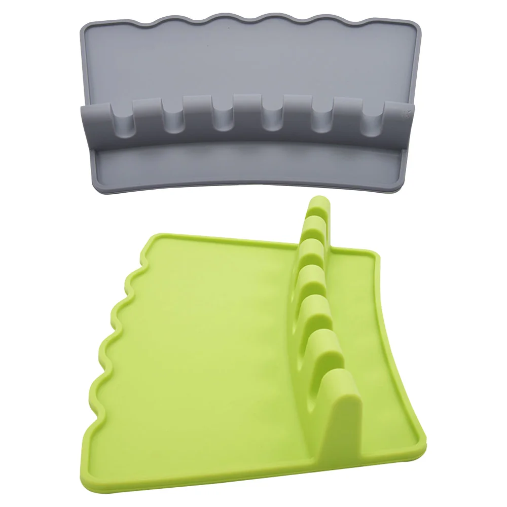 

Plastic Spoon Rest Kitchen Organizer For Fork Spatula Rack Spoon Holder Stand Tableware Storage Rack For Spoon Pot Lid Holder