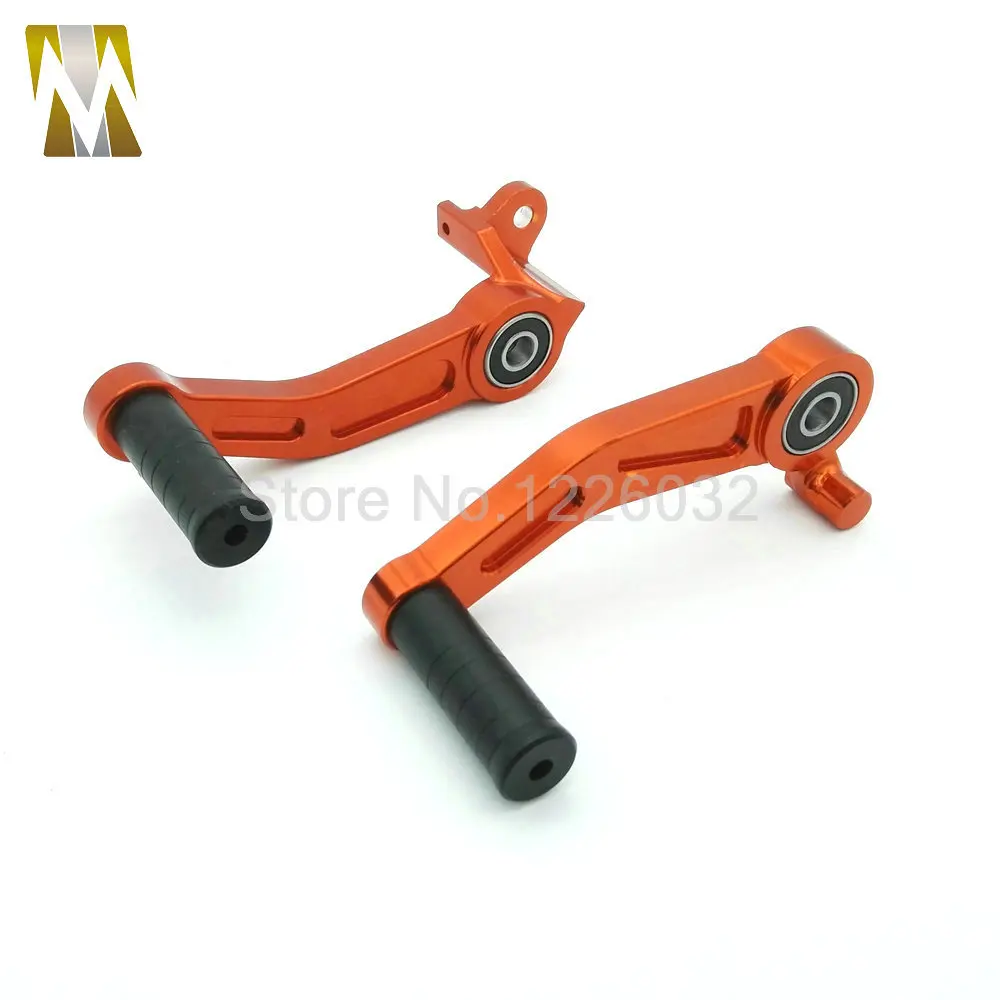 New arrival Motorbike Orange CNC Aluminium Brake Clutch Gear Pedal Lever For KTM DUKE 125 200 390 2013 2014 2015 2016 | Автомобили и