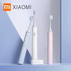 Новинка XIAOMI MIJIA T500 электрическая зубная щетка умная звуковая щетка ультразвуковая отбеливающая зубная щетка Вибратор Беспроводная гигиена полости рта очиститель