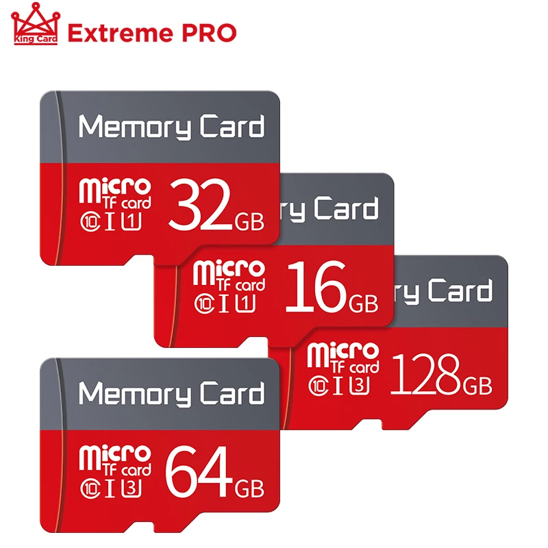 Micro SD карта памяти класс 10 512 ГБ 256 128 64 32 16 8 Гб |