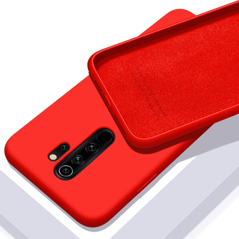 Для Xiaomi Redmi Note 8 Pro Чехол-бампер противоударный ТПУ жидкий силиконовый чехол для Redmi Note 8 Coque Note8T 8T Redmi 8 8A чехол