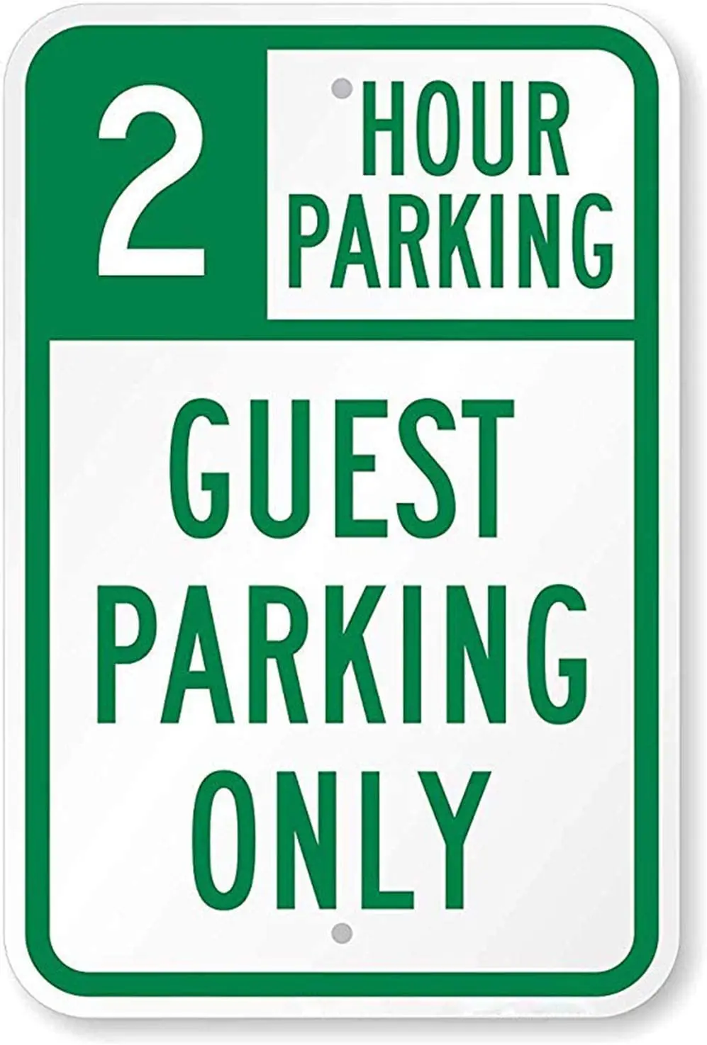 

Metal Sign Outdoor Decoration 2 Hours Parking Visitor Parking Space Sign Retro Vintage Metal Sign Can Be Customized 8X12 Inches