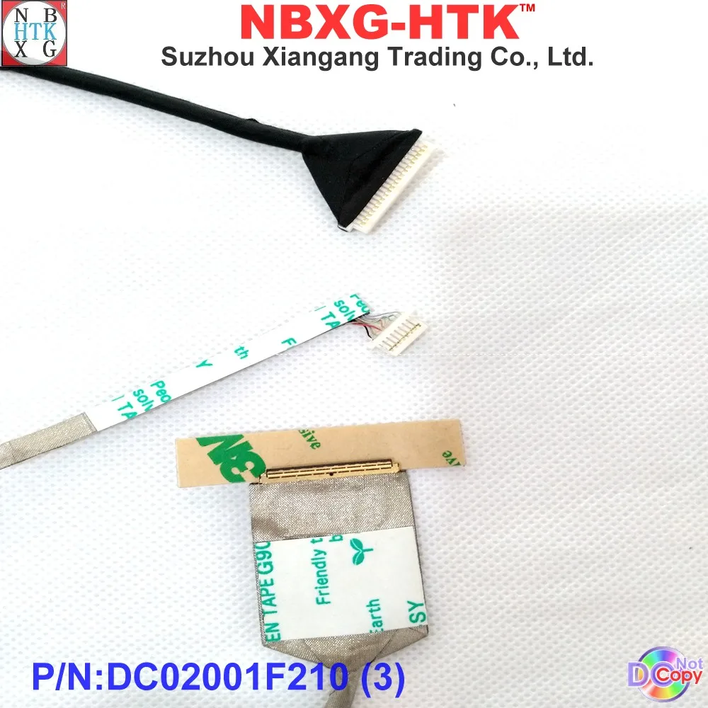 Новый оригинальный LCD LED LVDS видео гибкий кабель для Lenovo Y580 Y580N QIWY4 DC02001F210 90200854 HD +