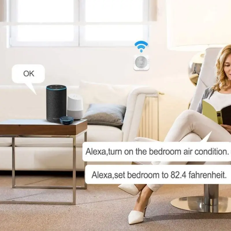 

Household WiFi smart thermostat temperature controller for smart heat pump US regulatory circuit