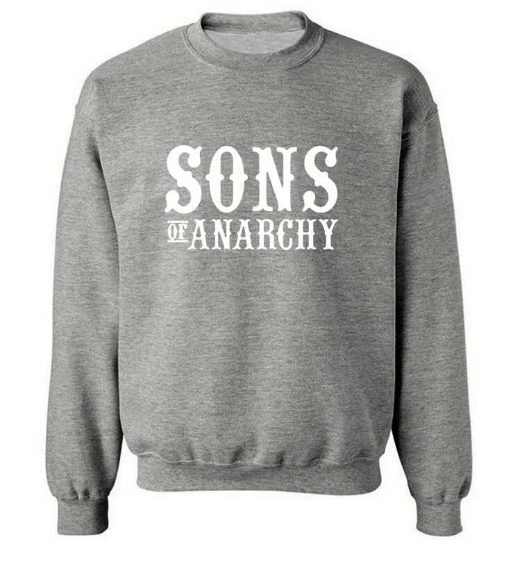 

Мужская Флисовая Толстовка SOA Sons of анархия, новая модная спортивная одежда для мужчин, повседневный свитшот, пуловер в стиле хип-хоп, теплая ...