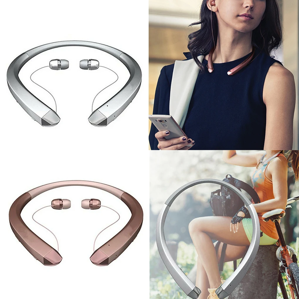 HBS 910 Bluetooth 4 1 наушники CSR Tone спортивные с шейным микрофоном и шумоподавлением