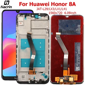 display for huawei honor 8a lcd display touch screen with frame digitizer assembly lcd for honor 8a 8 a screen replacement free global shipping