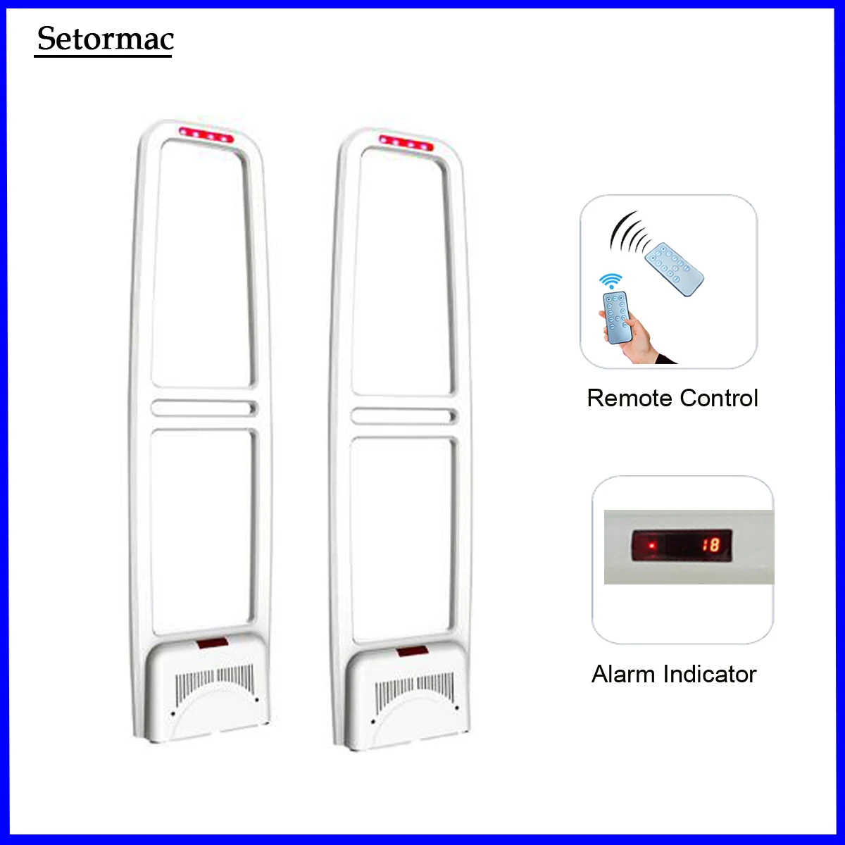 Система датчиков безопасности 58 кГц EAS система для магазина тканей Розничная