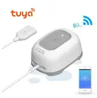 Датчик утечки воды Tuya, Wi-Fi датчик для обнаружения протечек, с оповещением о переливе и переливе, детектор охранной сигнализации для дома