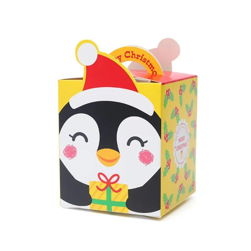 

40Pcs/Lot Gift Box Packaging Christmas Decorations For Home Jewelry Box Apple Fruit Wedding Birthday Candy Chocolate Cake Boxes