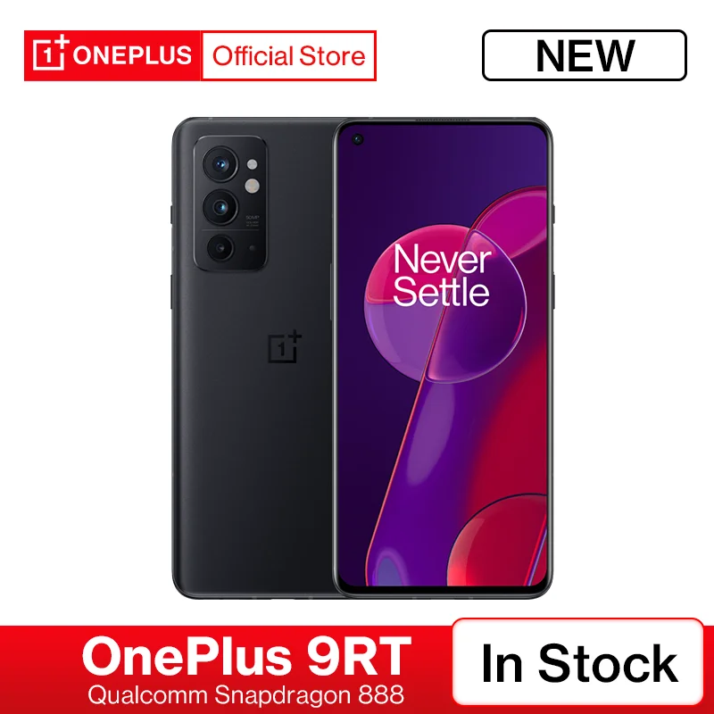 OnePlus 9RT 9R T 5G Smartphone Chinese English 8GB 128GB Snapdagon 888 120Hz 6.62 inches AMOLED 65 Warp Charging | Мобильные