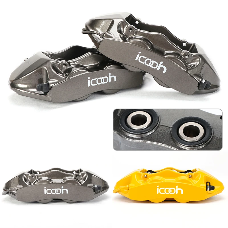 Комплект тормозов ICOO 4-дюймовый тормозной суппорт Задняя Тормозная система для bmw