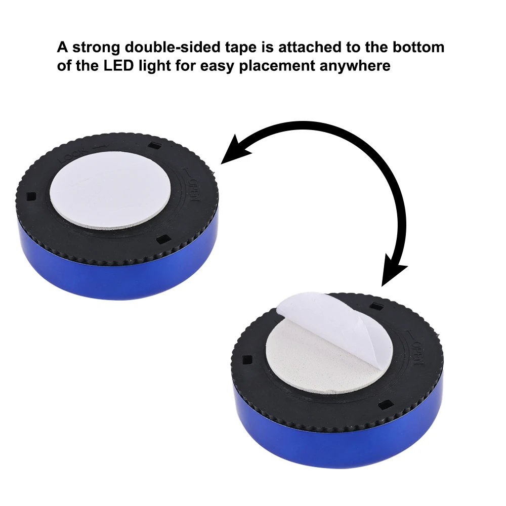 3 светодиодный Ночной светильник шкаф датчик для освещения шкафа Mag netic коридор