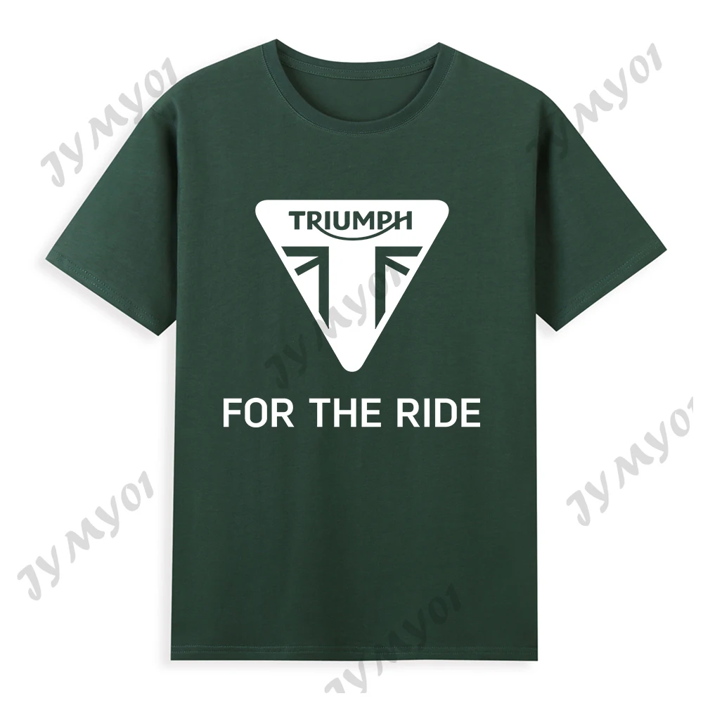 Лидер продаж роскошная мужская футболка Triumph Новинка лета 2021 мотоциклетная