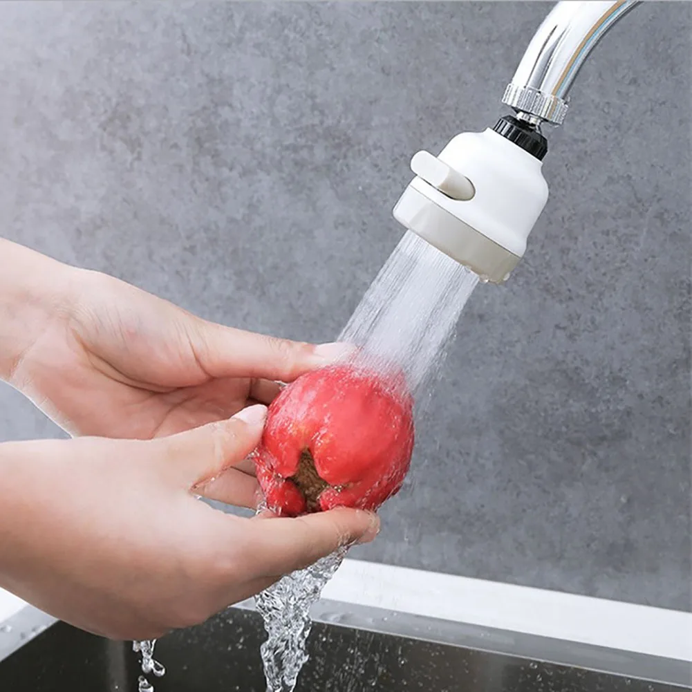 Rotatable Bathroom Kitchen Accessories Water Saver 3 Modes Tap Filter Faucet Extender Booster Tools | Обустройство дома