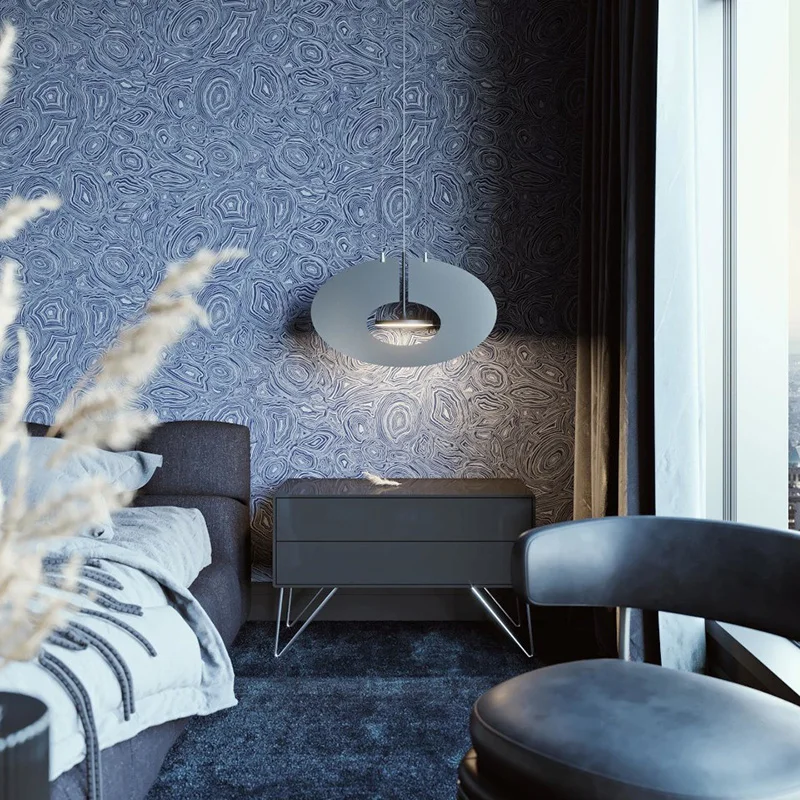 

Italy Designer LED Pendant Light For Dinning Room Single Bedroom Pendant Lamp Home Indoor Suspesion Hanging Light Fixture