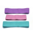 Эластичная лента для йоги, фитнес-резинка, не скользит