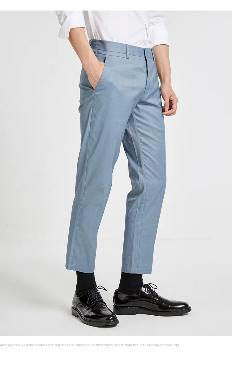 JackJones мужские деловые Умные повседневные Узкие повседневные брюки 218414503