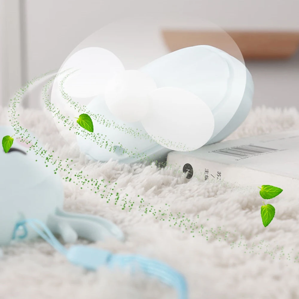 Летний кулер портативный вентилятор ручной USB перезаряжаемый Мини Складной для