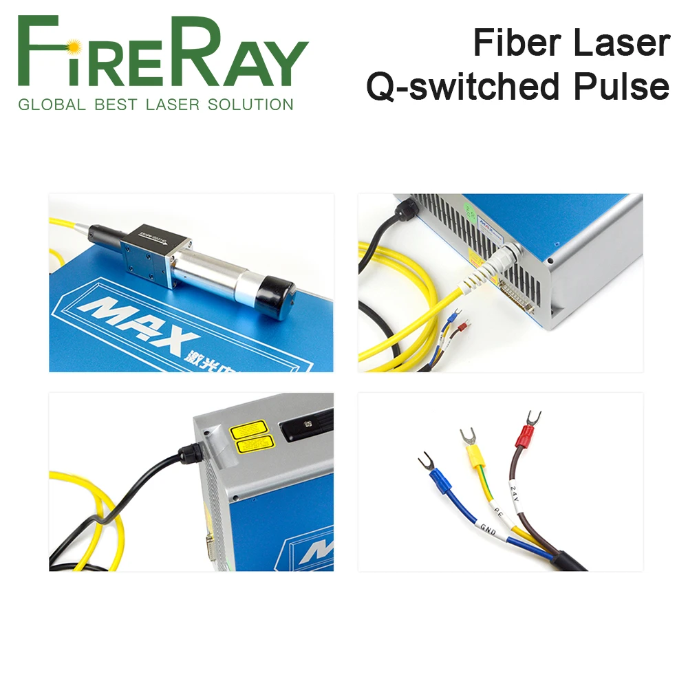 Первоклассный импульсный оптоволоконный лазерный источник FireRay MAX 20 Вт 50 1064 нм