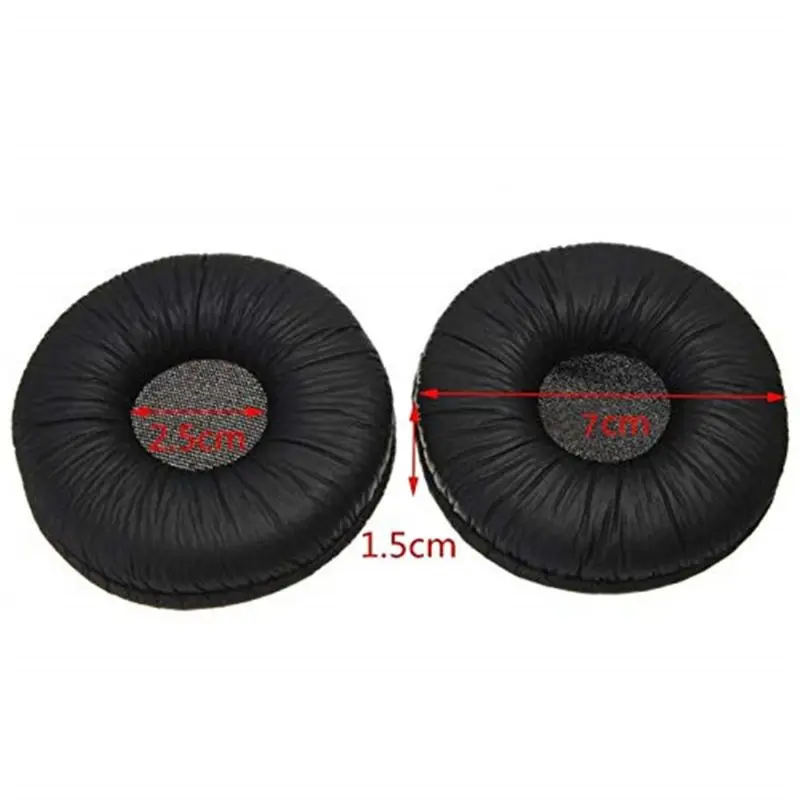 

1Pair Replacement Soft Ear Pads Cushion Frog Skin Leather Earpads for HD25-1 II HD25 HD25SP 25SP-II Headset Headphones