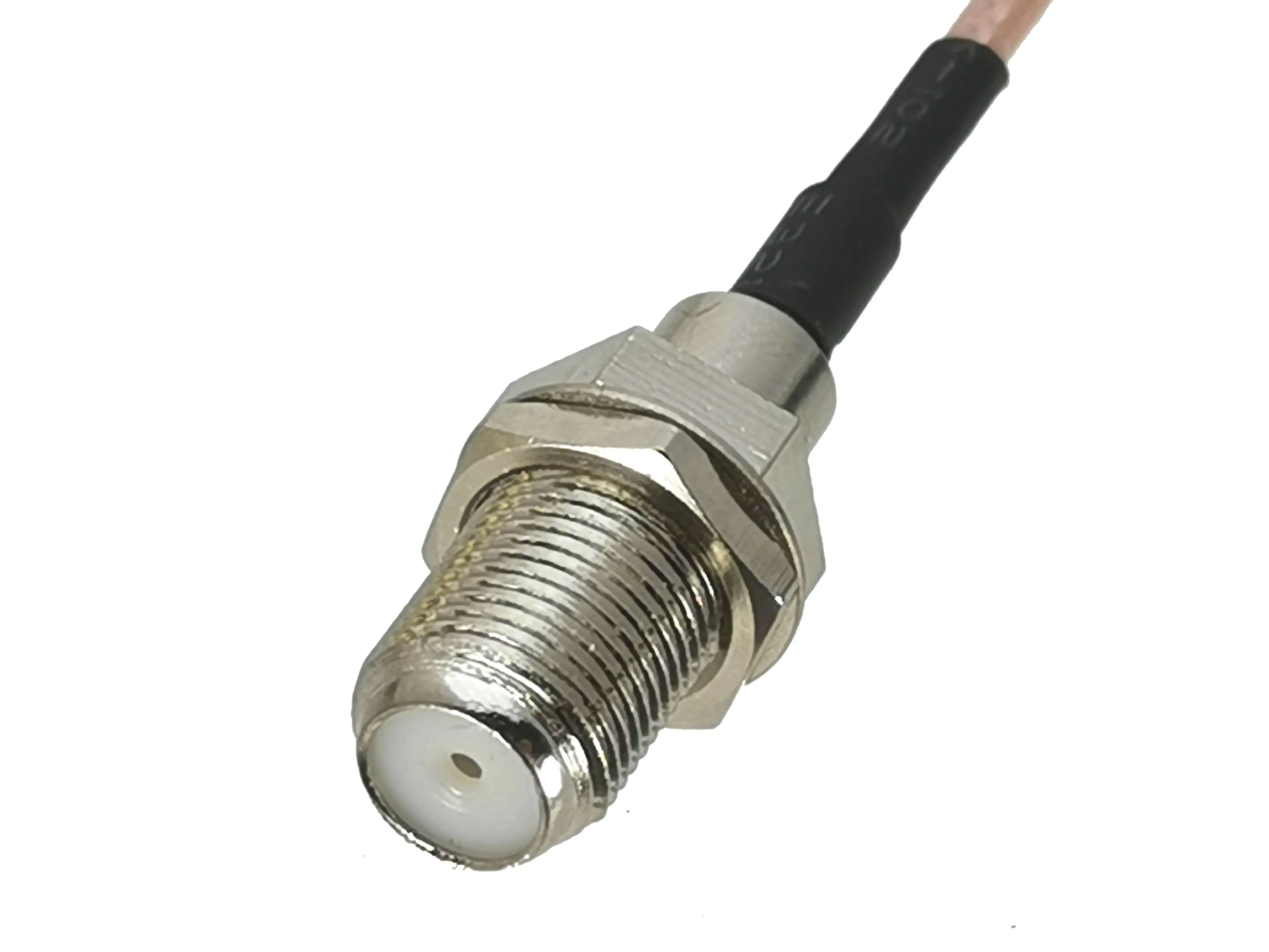 1Pcs RG316 F TV Female bulkhead to CRC9 Male Plug Right angle Connector RF Coaxial Jumper Pigtail Cable For USB Modem 4inch~10M |
