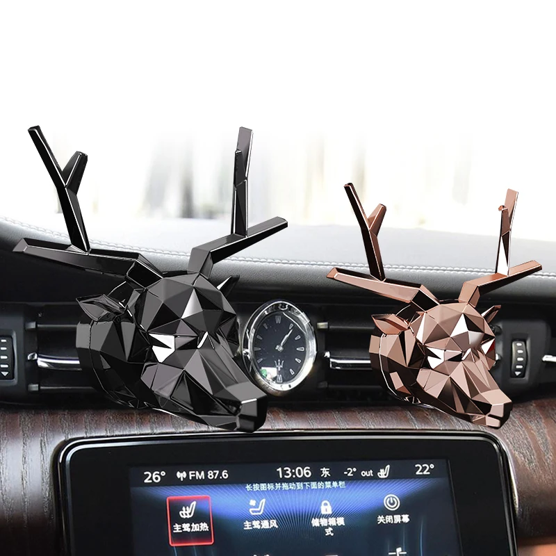 Без коробки без духов крутой дизайн оленя освежитель воздуха для бульдога