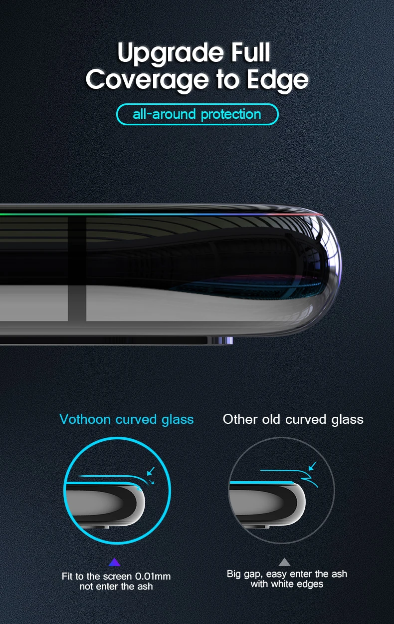 Vothoon закаленное стекло для huawei mate 30 Pro 20X20 Pro P30 Lite P20 Pro Полное покрытие защита экрана стекло для huawei mate 30