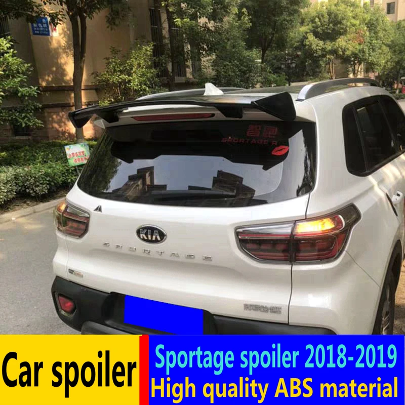 Для Kia Sportage спойлер 2018to2019 Высокое качество ABS Материал Автомобильный задний